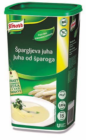 KNORR Spárgakrémleves