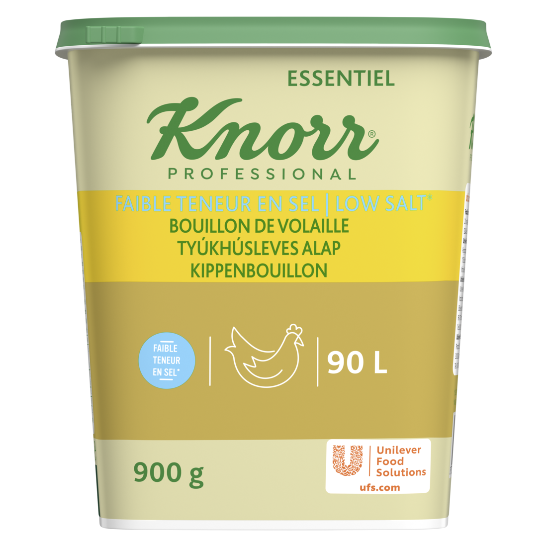 KNORR Sószegény Laktóz -és Gluténmentes Tyúkhúsleves alap