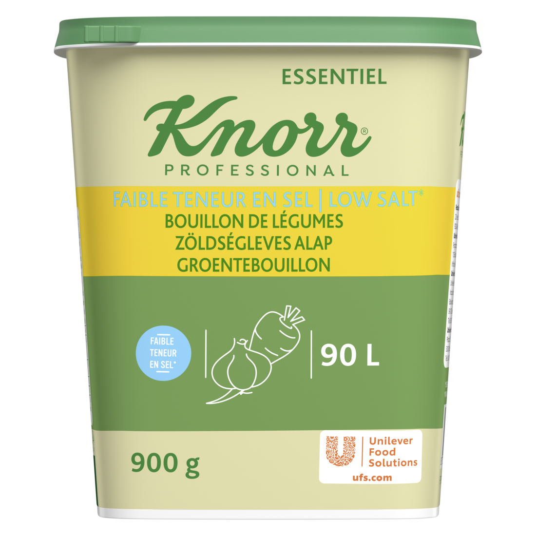 KNORR Sószegény Laktóz -és Gluténmentes Zöldségleves alap