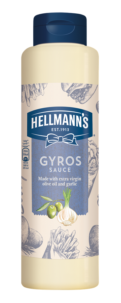 HELLMANN'S Gyros szósz 850 ml