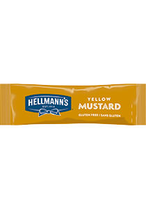 HELLMANN'S mini Mustár édesítőszerrel - 10 ml - Hellmann's minőség adagos kiszerelésben