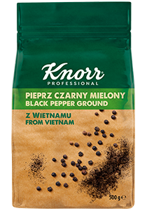 KNORR Őrölt fekete bors 0,5 kg - Napi szinten különböző fűszer növényeket használok, ezért fontos hogy megfelelő ízt, illatot biztosítsak ételeimnek.