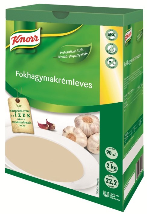 KNORR Fokhagymakrémleves 2 kg - 