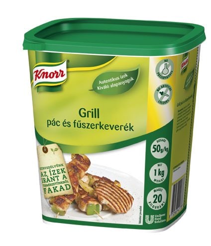 KNORR Grill pác és fűszerkeverék 1 kg