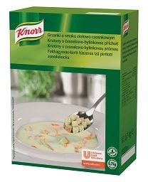 KNORR Pirított zsemlekocka kerti fűszeres - fokhagymás 0,7 kg