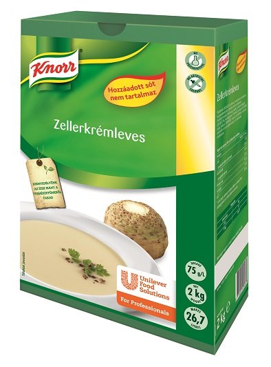 KNORR Zellerkrémleves hozzáadott só nélkül 2 kg