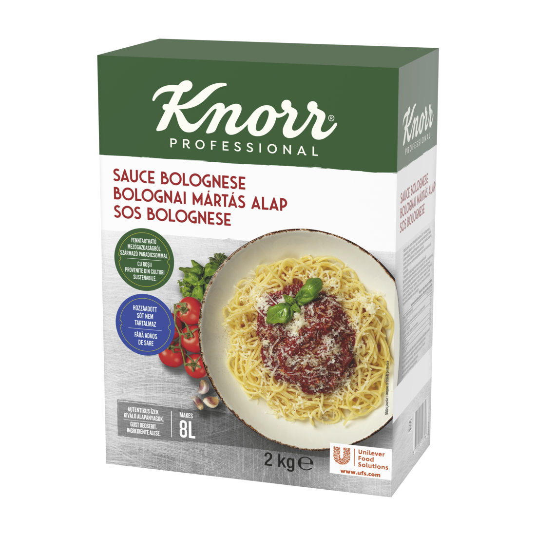 KNORR Bolognai mártás alap hozzáadott só nélkül 2 kg - 