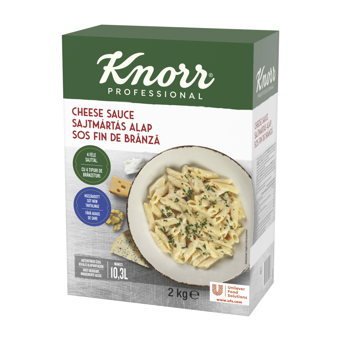 KNORR Sajtmártás alap hozzáadott só nélkül 2 kg - 