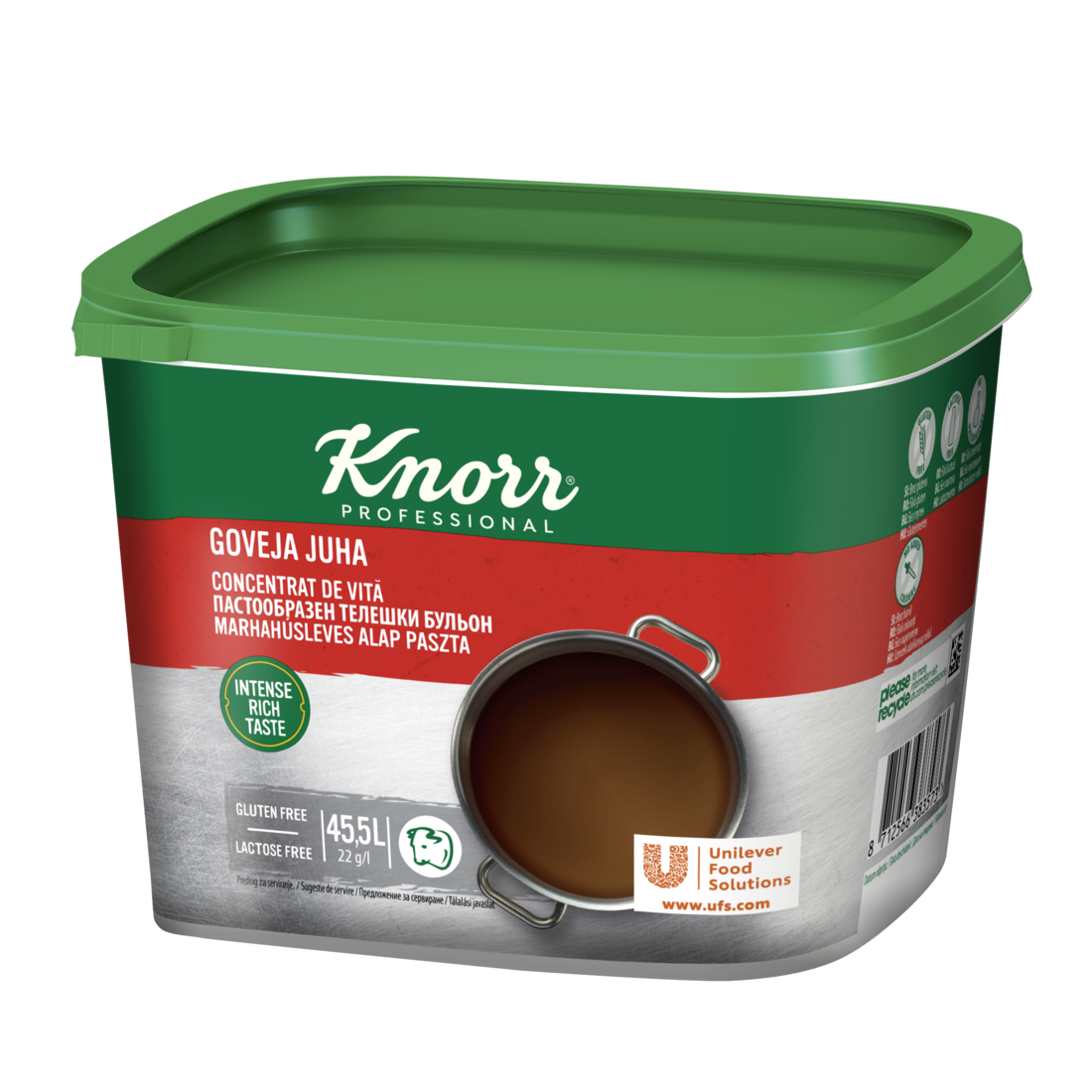 KNORR Marhahúsleves alap - paszta 1kg