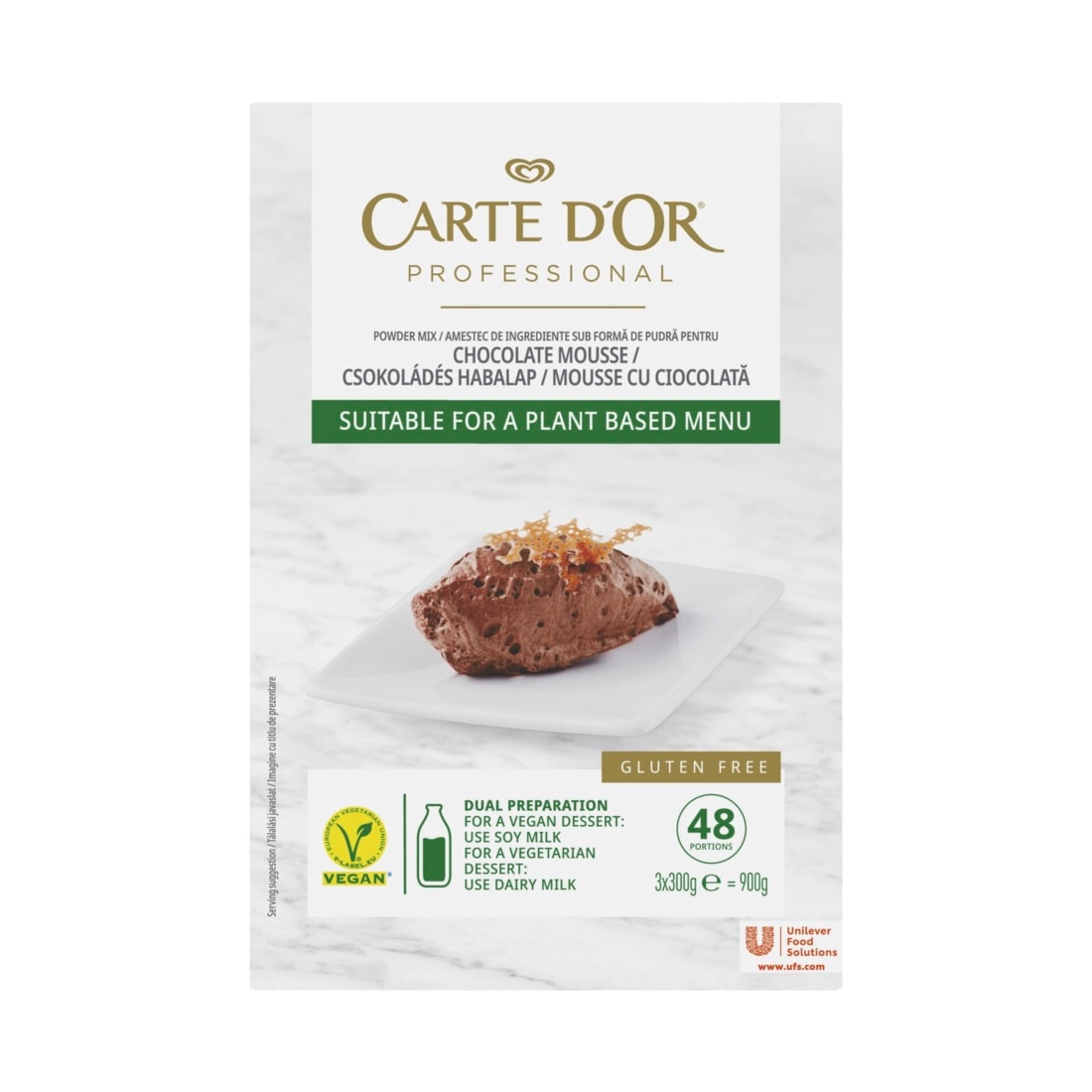 Carte d'Or Vegán Csokoládé habalap 0,9 kg - Vendégeim körében folyamatosan nő az igény a vegán desszertek iránt.
