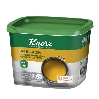 KNORR Tyúkhúsleves alap - paszta 1kg