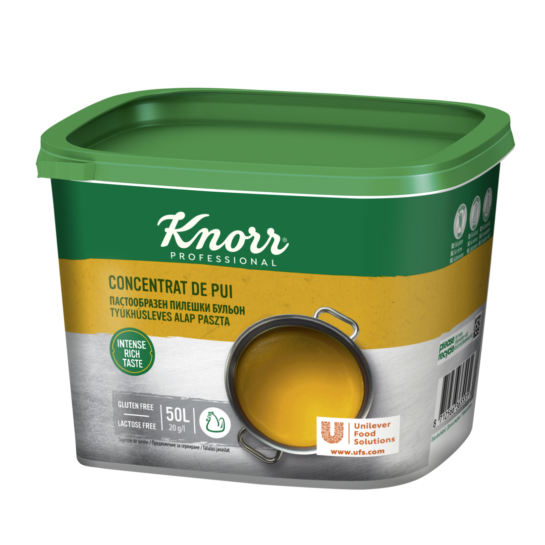 KNORR Tyúkhúsleves alap - paszta 1kg