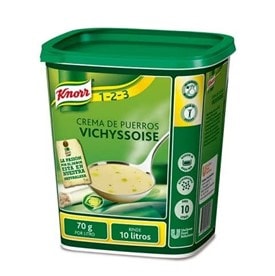 Knorr Póréhagymakrémleves 0,7 kg - Knorr Póréhagyma krémlevese könnyedén elkészíthető, nagyszerű ízt és állandó minőséget nyújt.