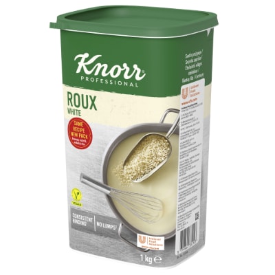 KNORR ételsűrítő  fehér színű ételekhez - WHITE Roux 1 kg
