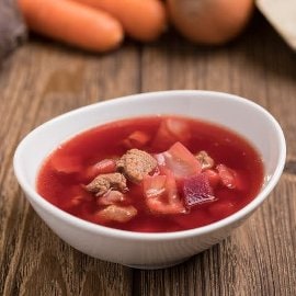 Céklás raguleves (felnőtt)