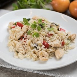 Mediterrán rizseshús (7-10 éves korcsoport)