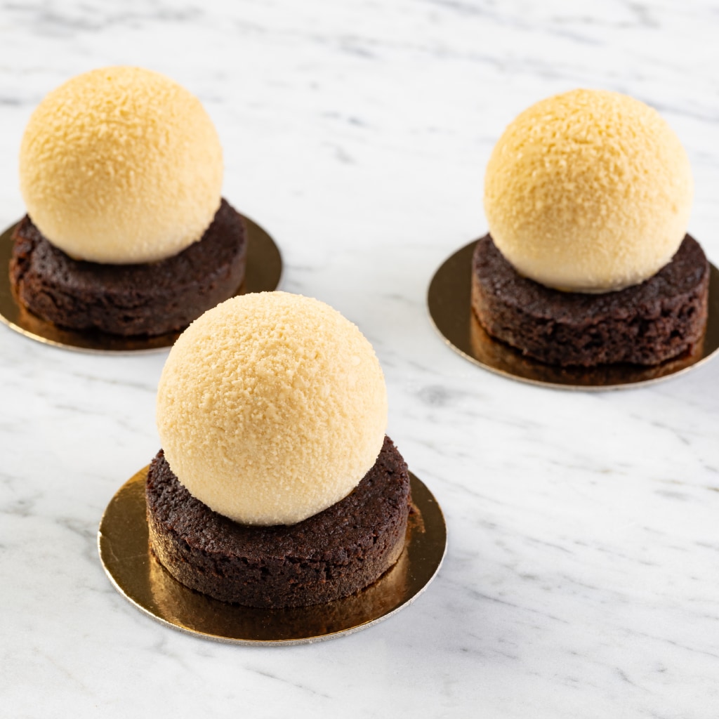 Karamell mousse brownie talpon Karamell mousse brownie talpon