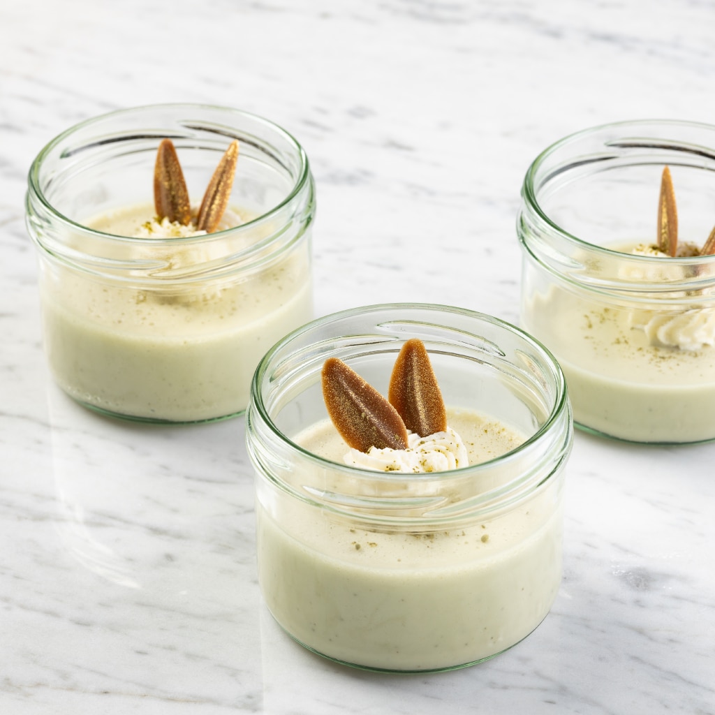 Matcha-s pannacotta