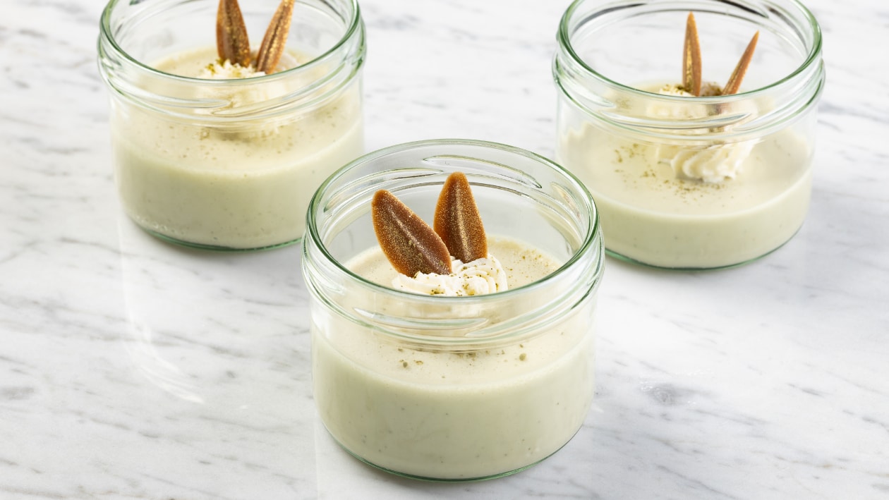 Matcha-s pannacotta – - Recept