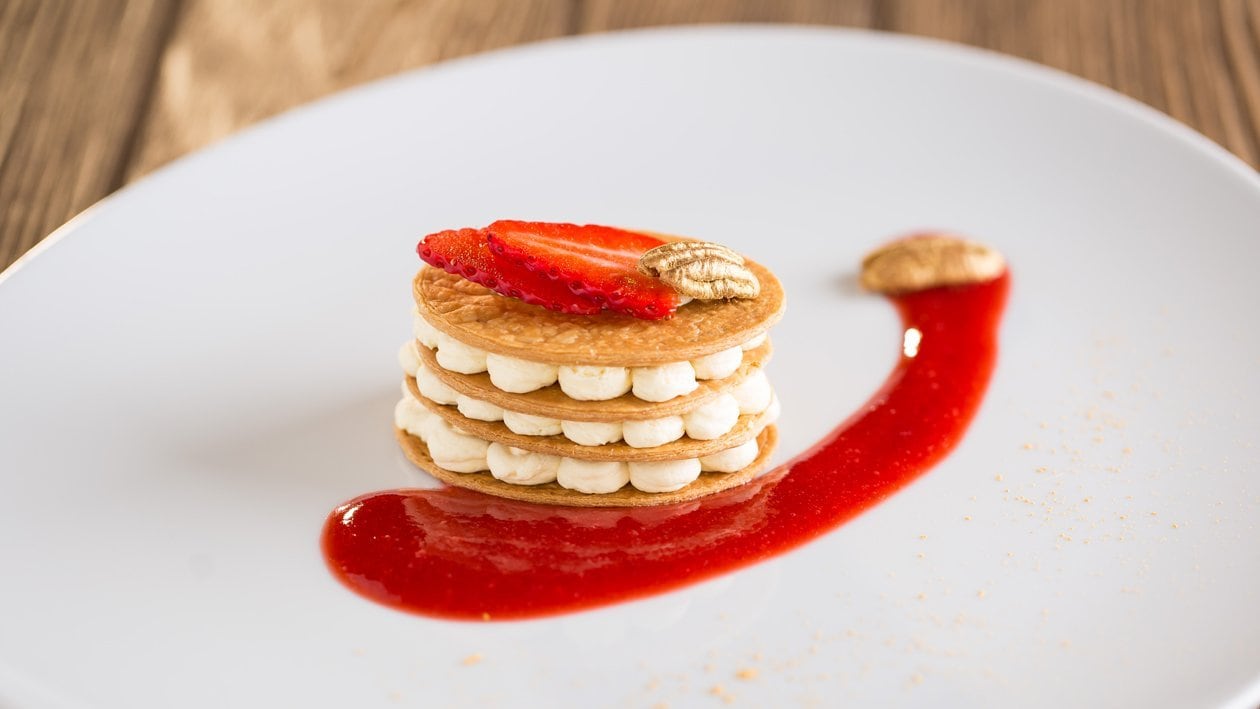 Epres mille-feuille – - Recept