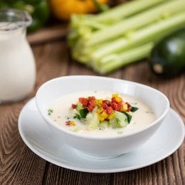 Mediterrán zöldségraguleves (7-10 éves korcsoport)