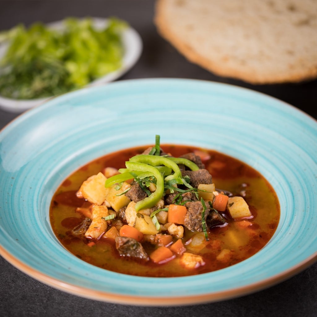 Alföldi gulyásleves Alföldi gulyásleves