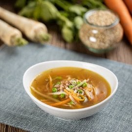 Hajdinás zöldségleves (7-10 éves korcsoport)