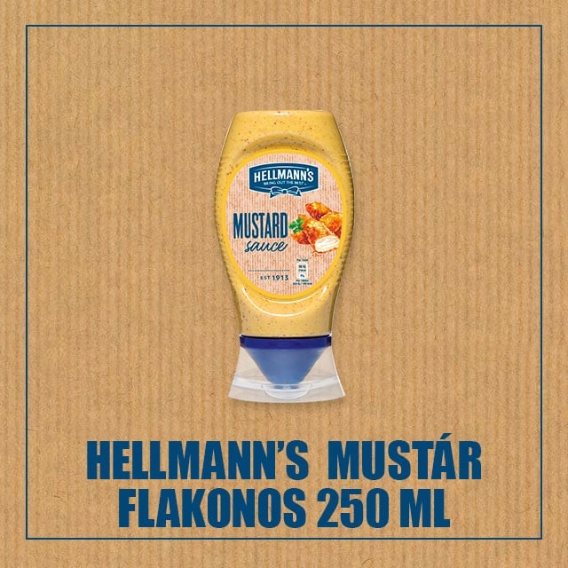 HELLMANN'S Mustár flakonos 250 ml