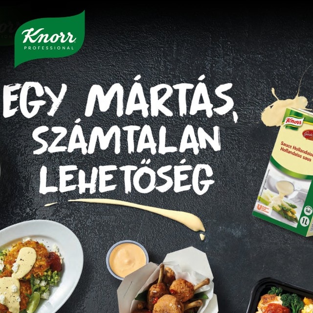 Egy mártás, számtalan lehetőség: Hollandi mártás receptek kiadvány